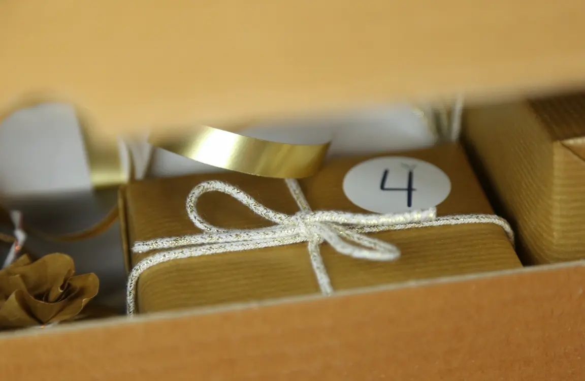 calendrier après noël femme