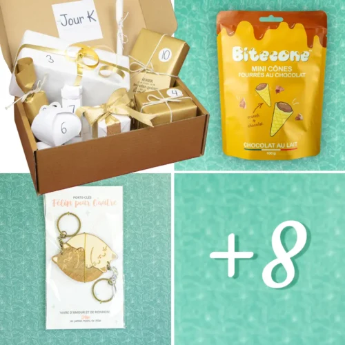 box mariage jour K calendrier de l'après original