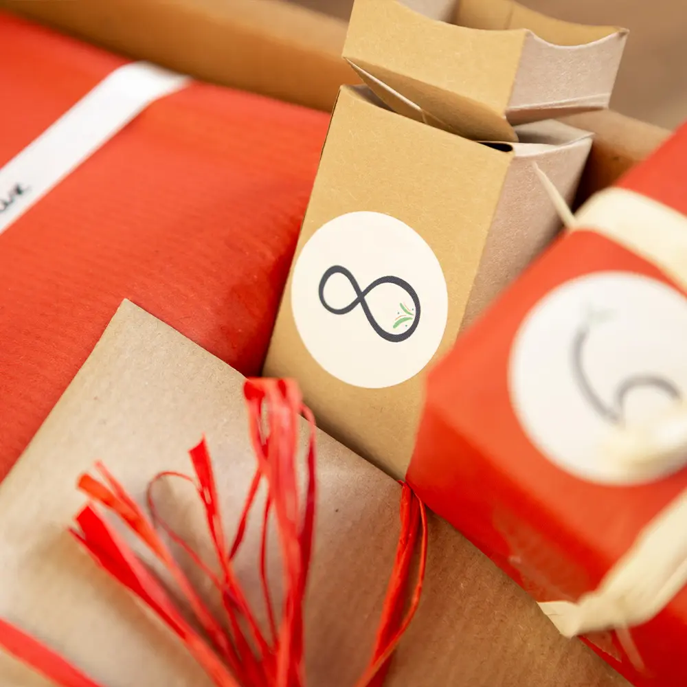 paquet numéro 8 dans la box cadeau couple Jour K - Calendrier de l'Après Noël