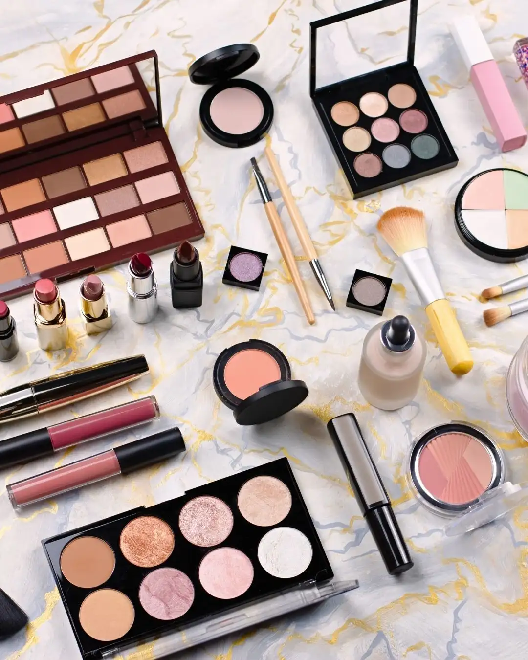 produits de beauté calendrier après 