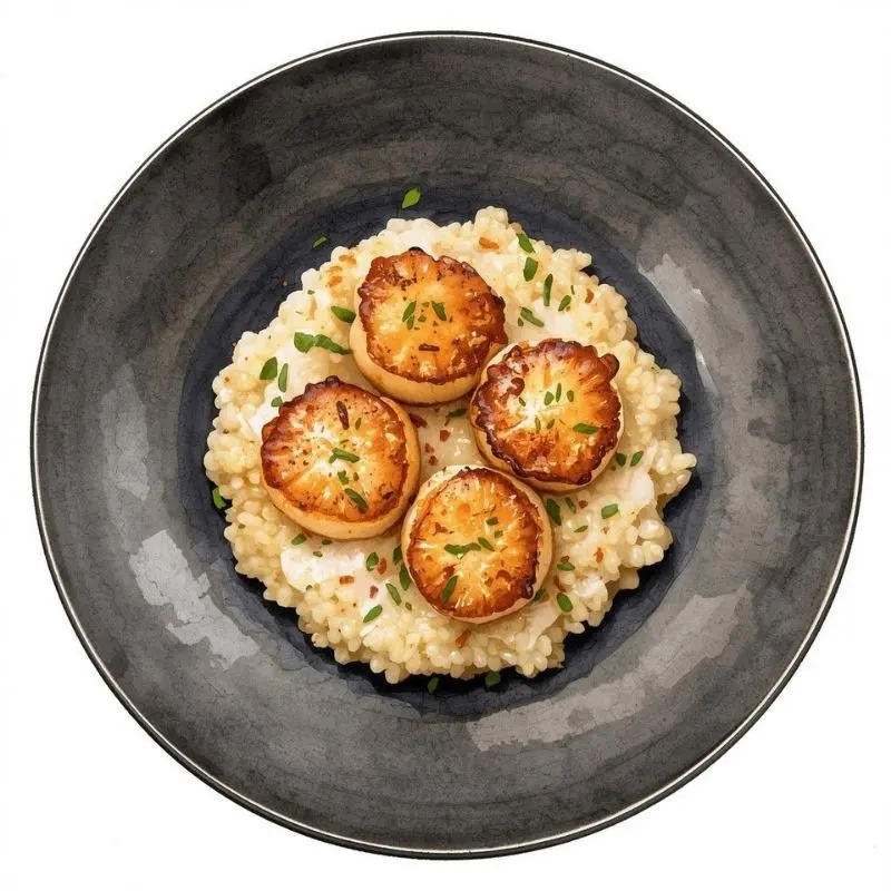 risotto crémeux recette débutant saint valentin