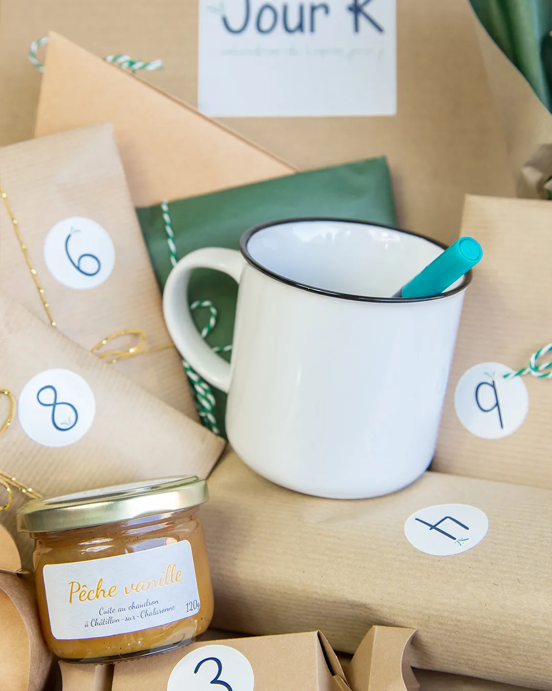 10 surprises dans la box réconfort jour K