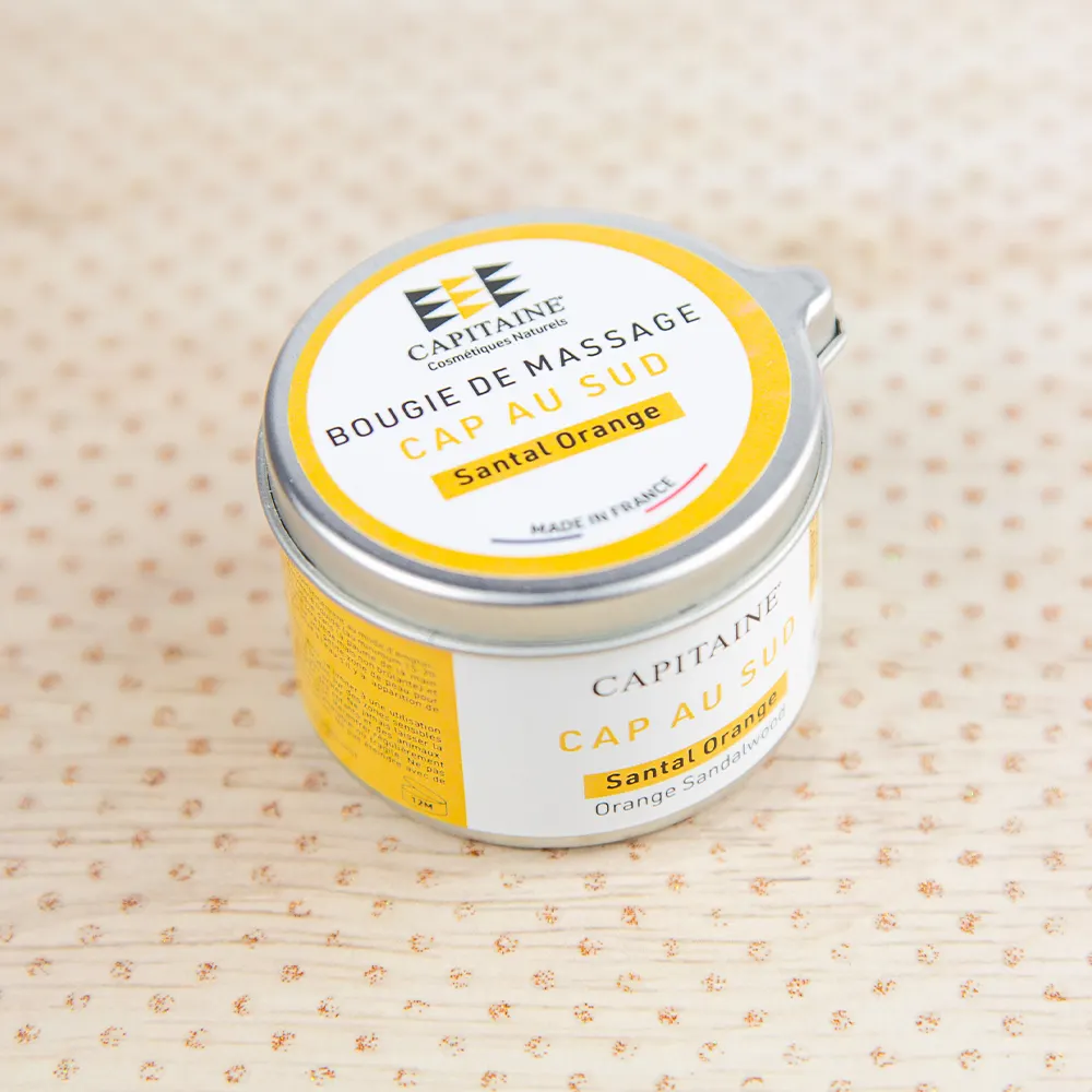 bougie de massage dans box cadeau anniversaire de mariage jour k