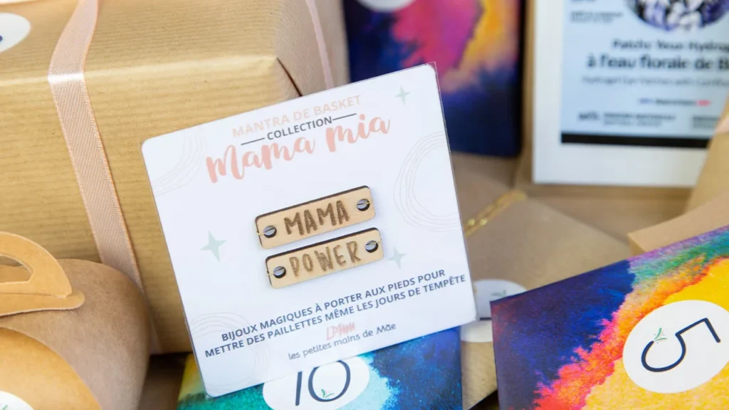 coffret jeune maman calendrier de l'après naissance jour K