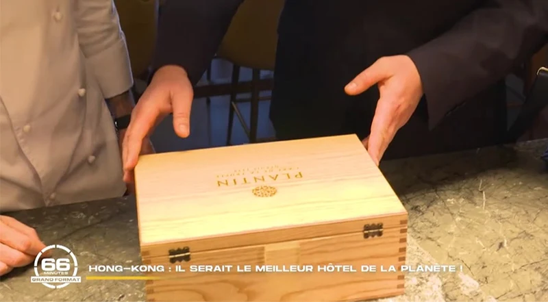 reportage M6 66 minutes meilleur hôtel monde Rosewood Hong Kong