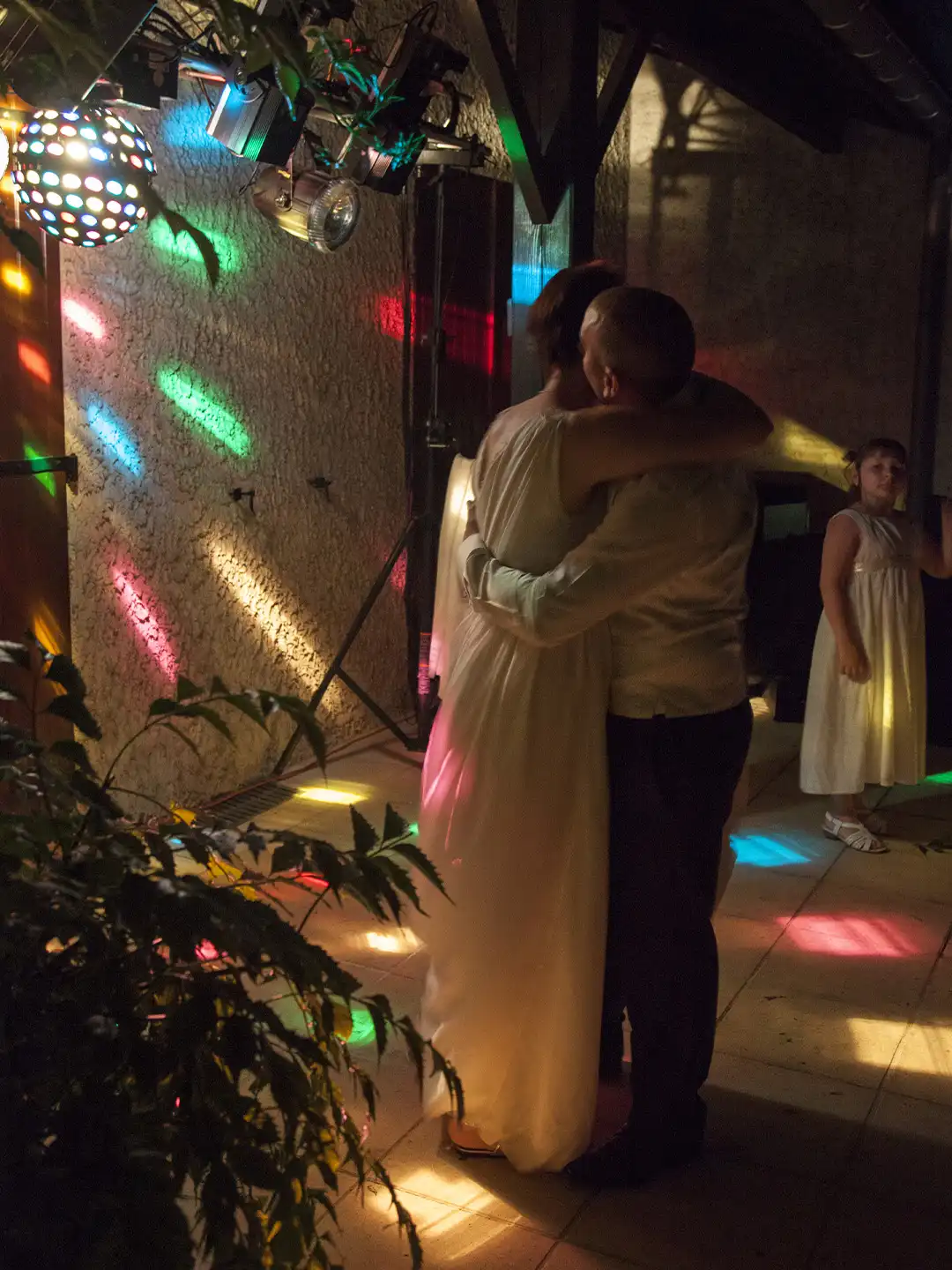 La nostalgie de l'Après mariage mon mari et moi juste après la soirée de mariage