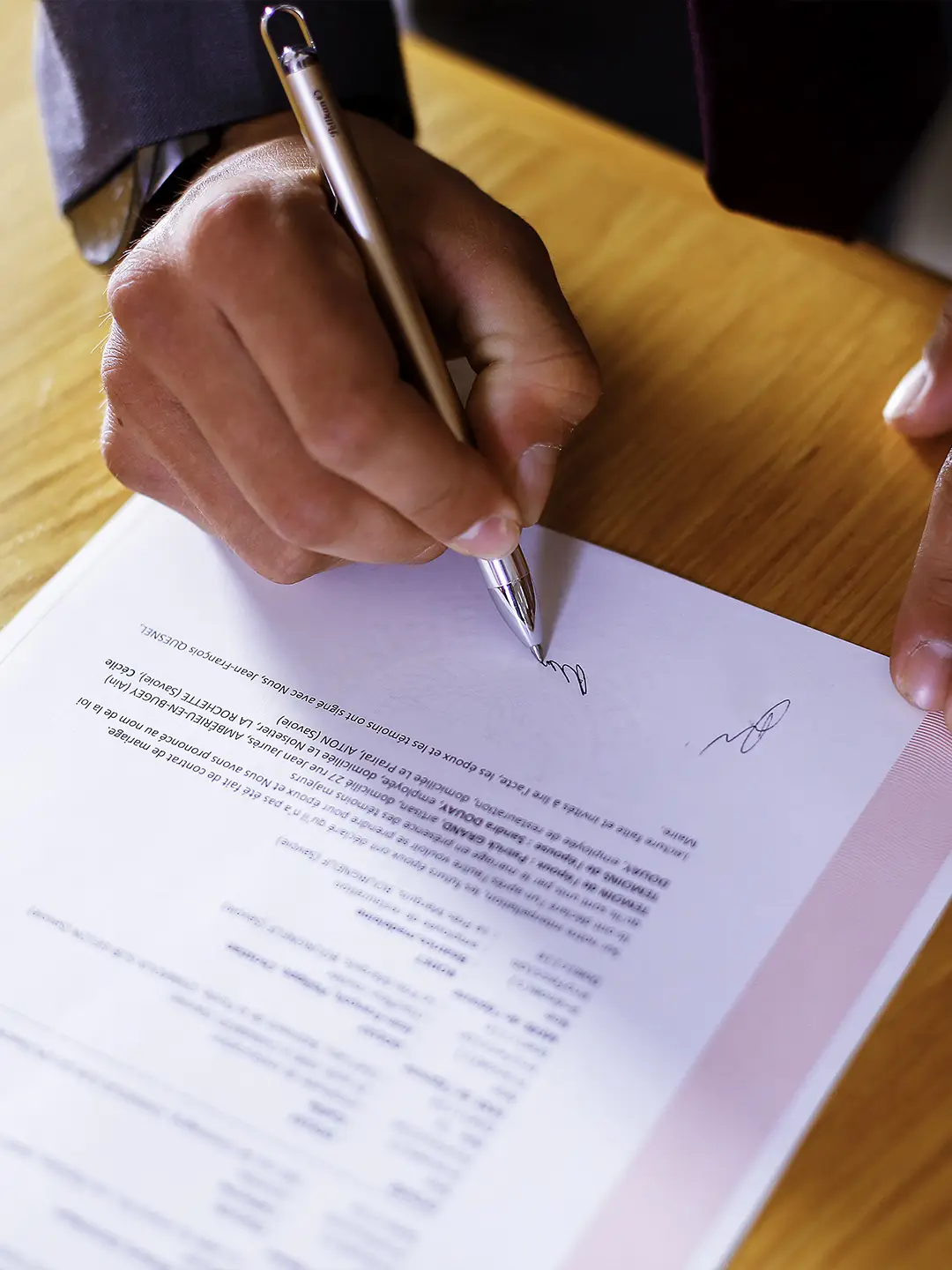 Signature du contrat de mariage - Et après ? signature d'un contrat de mariage