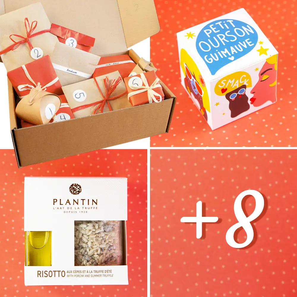 le calendrier de l'Après pour les couples, une box cadeau romantique (Jour K)