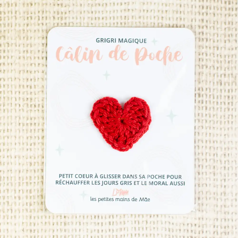 calin de poche en forme de coeur dans le calendrier de l'Après édition mamie de Jour K