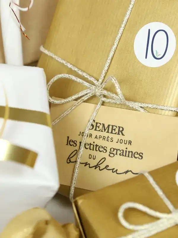 calendrier jour k à personnaliser pour un cadeau soeur sur mesure