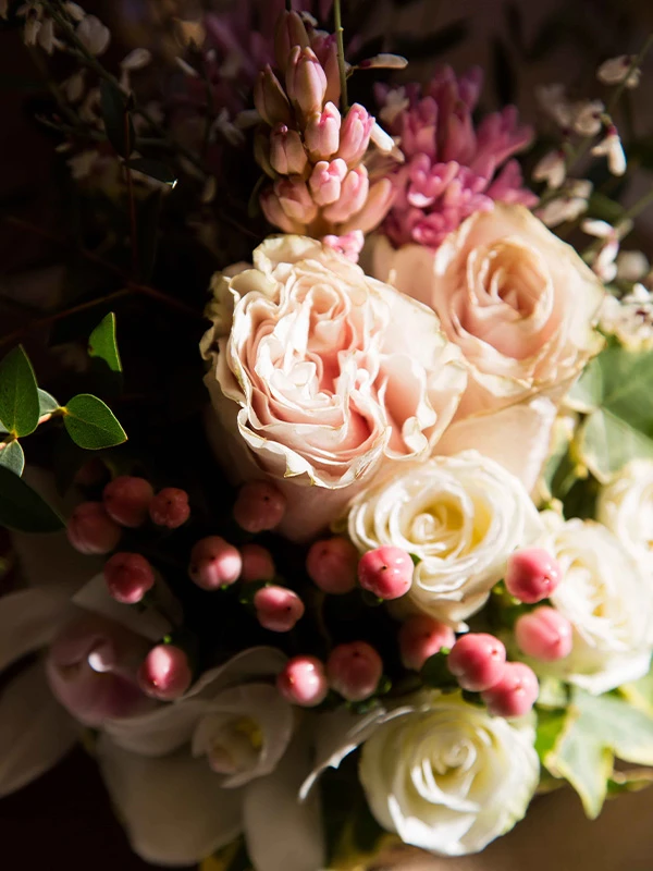 bouquet de fleurs pour un PACS